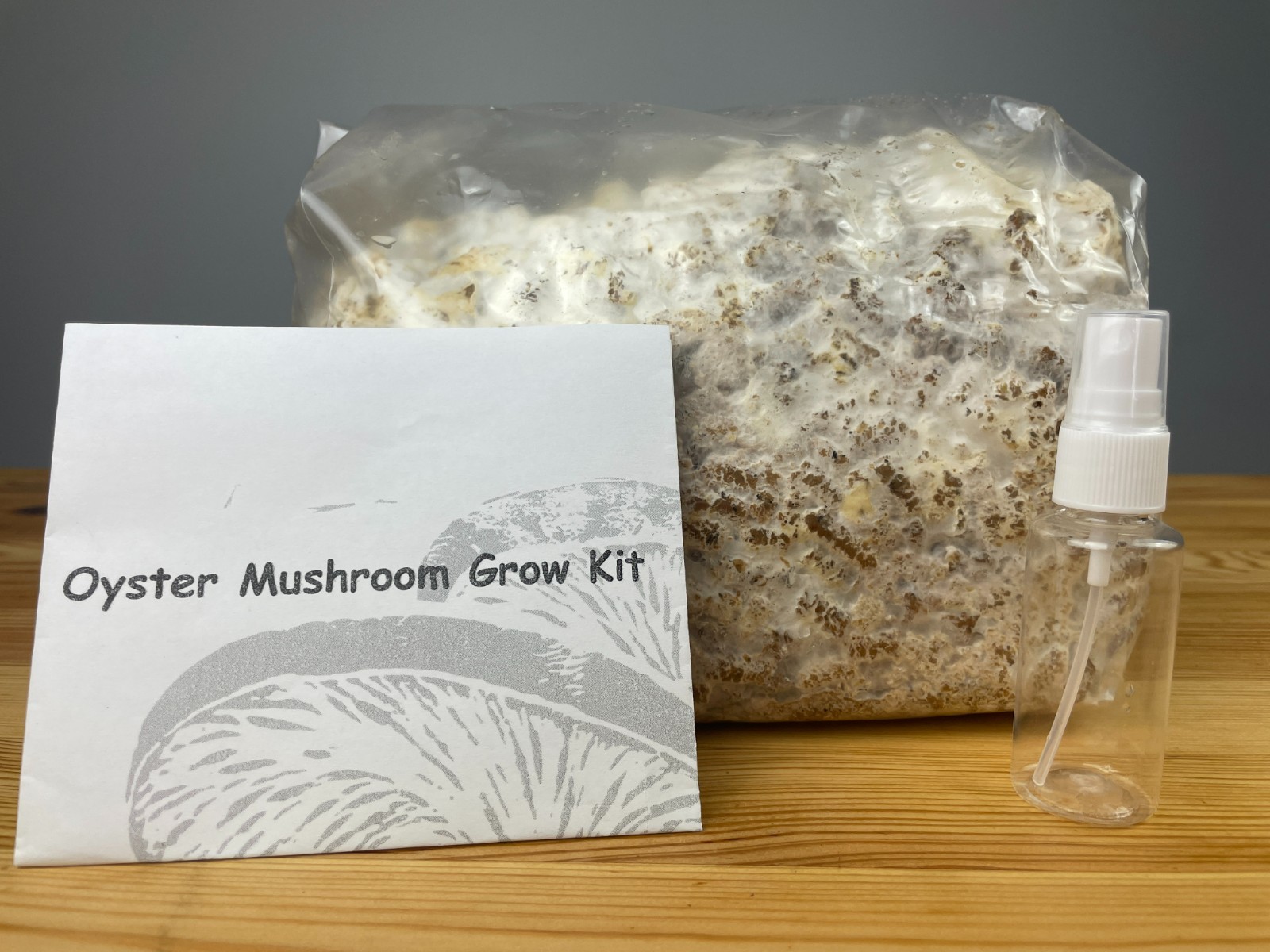 Pink Oyster Mushroom Grow Kit, Master’s Mix 5-pound block