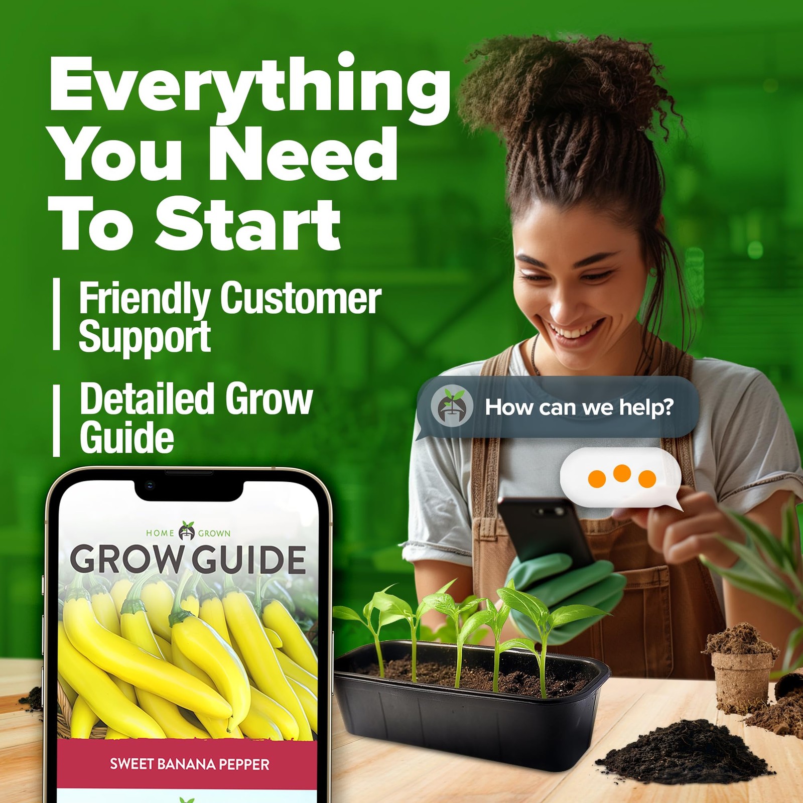 Banana Pepper Seeds 94+ Heirloom Non GMO Seeds for Planting, High Germination…