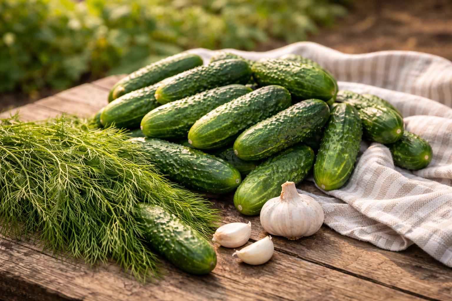 Homemade Pickles – Cucumber Seeds | Crisp Pickling Cucumbers 30 seeds