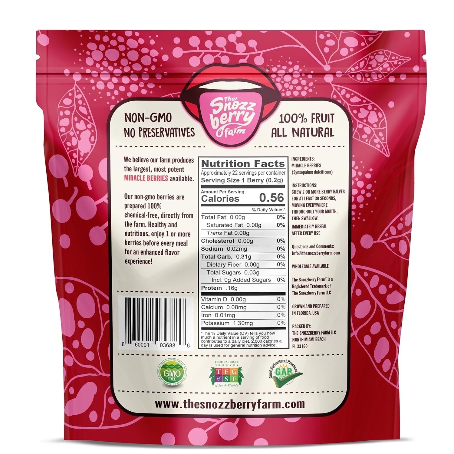 Freeze Dried Ledidi Fruit | Natural Sweetener