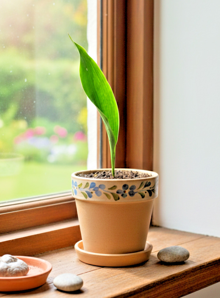 Dwarf Cast Iron Plant 4″ Pot – Tiny Tank Aspidistra Elatior – Live Shade Plant