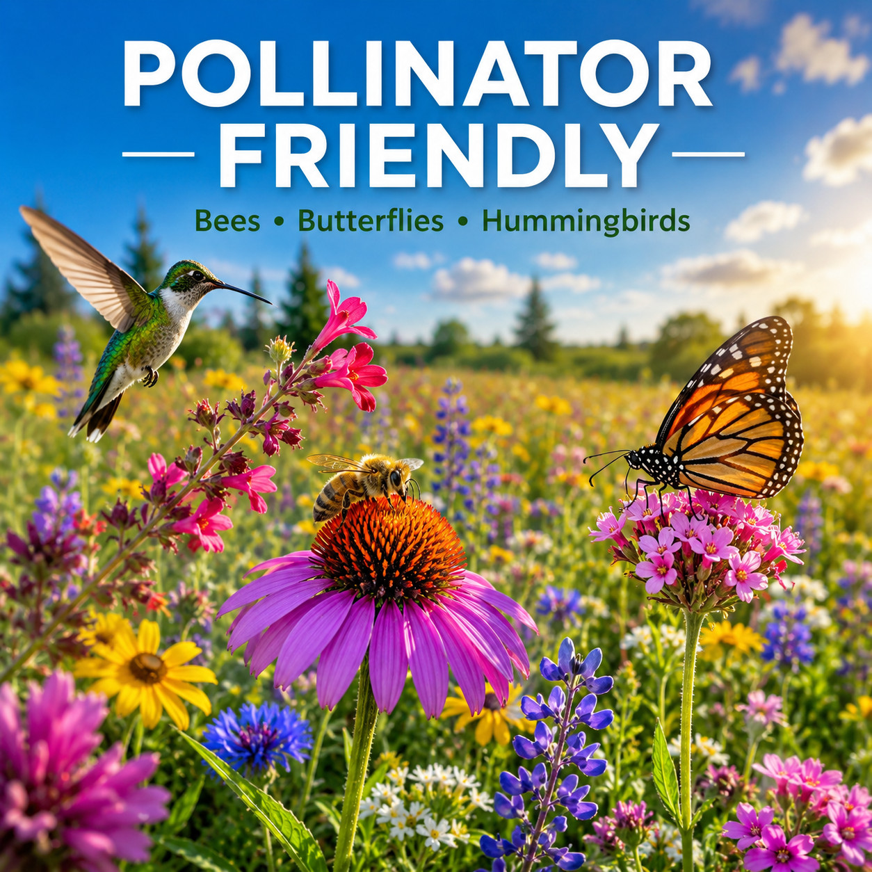 🌼 5000+ BULK WILDFLOWER SEEDS | CONTRACTOR LANDSCAPER 40+ VARIETY FREE SHIPPING