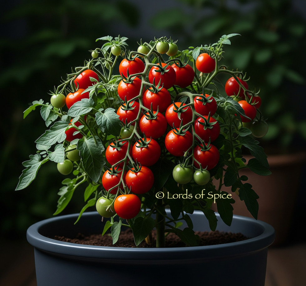 Container Tomato Seeds – COMPACT – Productive – Dwarf Tomato Seeds – USA