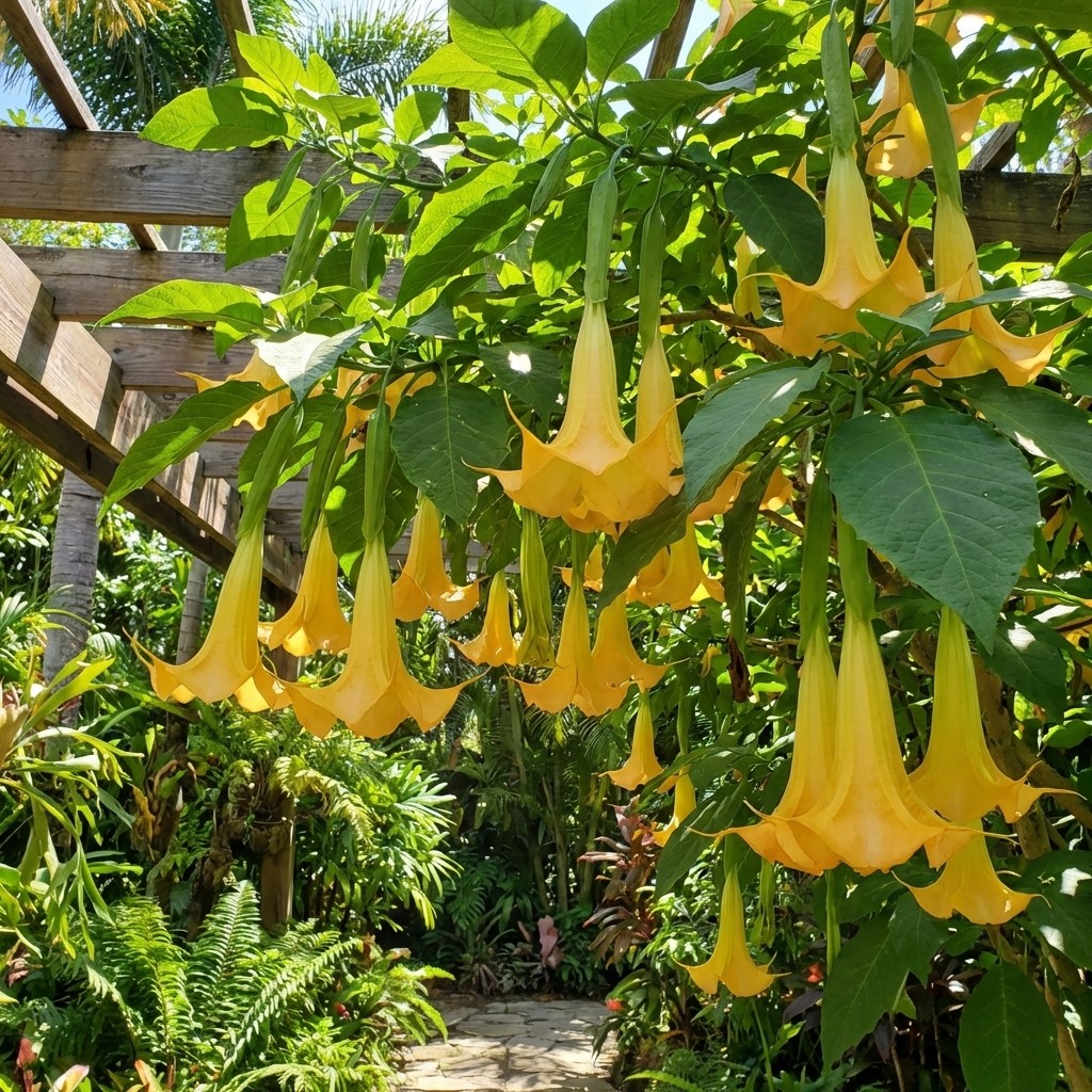 50pcs Datura Seeds Ornamental Flower Plant for Balcony Patio Outdoor Garden