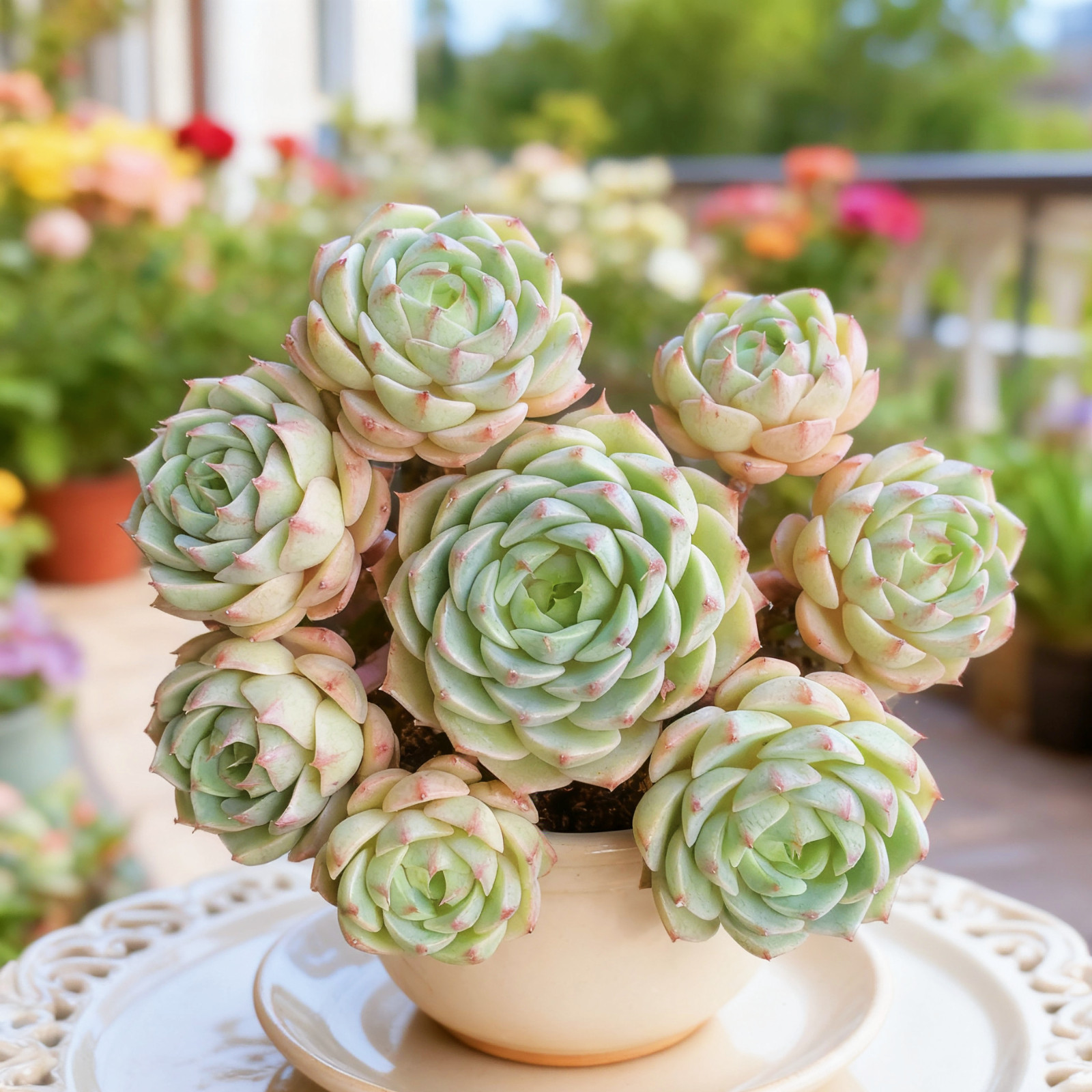 Echeveria Ben Badis Rare Succulent Plant, Bare Root Easy Care Live