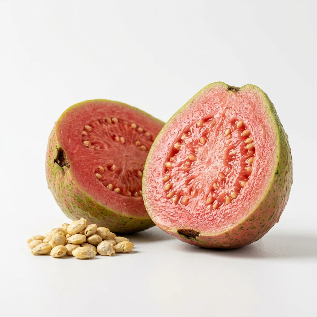 100 Tropical Red Guava Seeds for Planting – Exotic & Delicious Fruit Seeds for