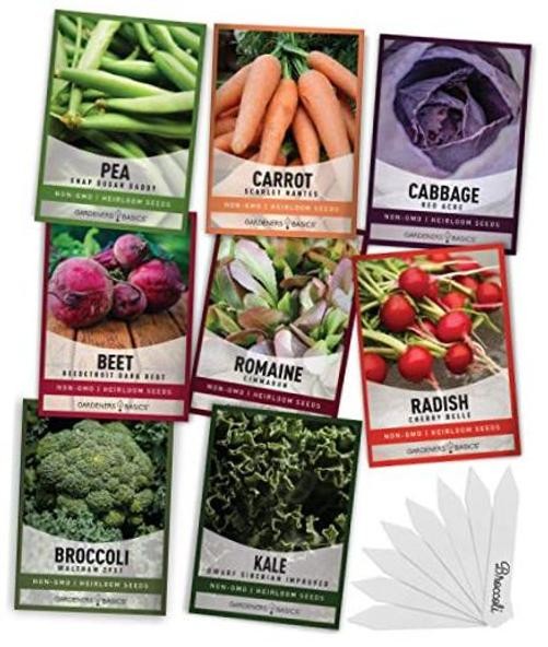Winter, Fall, and Spring Vegetable Seeds for Planting | Cool Weather Crops |