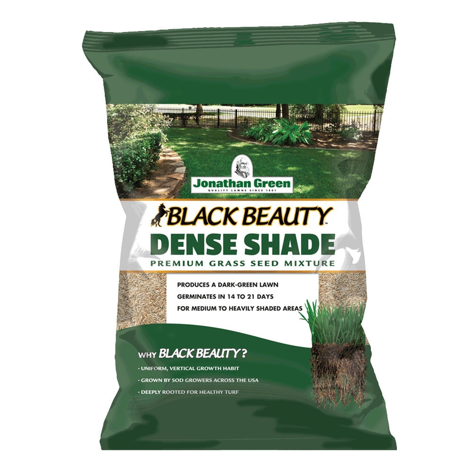 Jonathan Green Grass Seed & Fertilizer Bundle for Shady Lawns – 15,000 sq ft