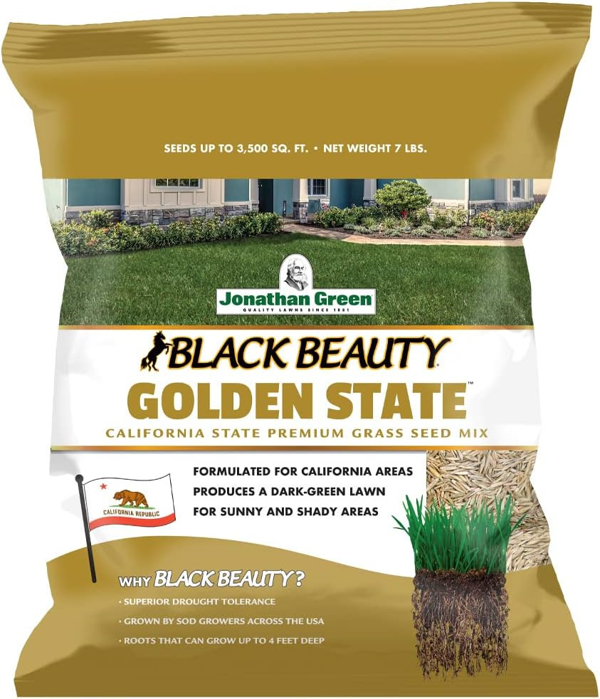 (10701) Black Beauty Golden State California Grass Seed (Made for California) –