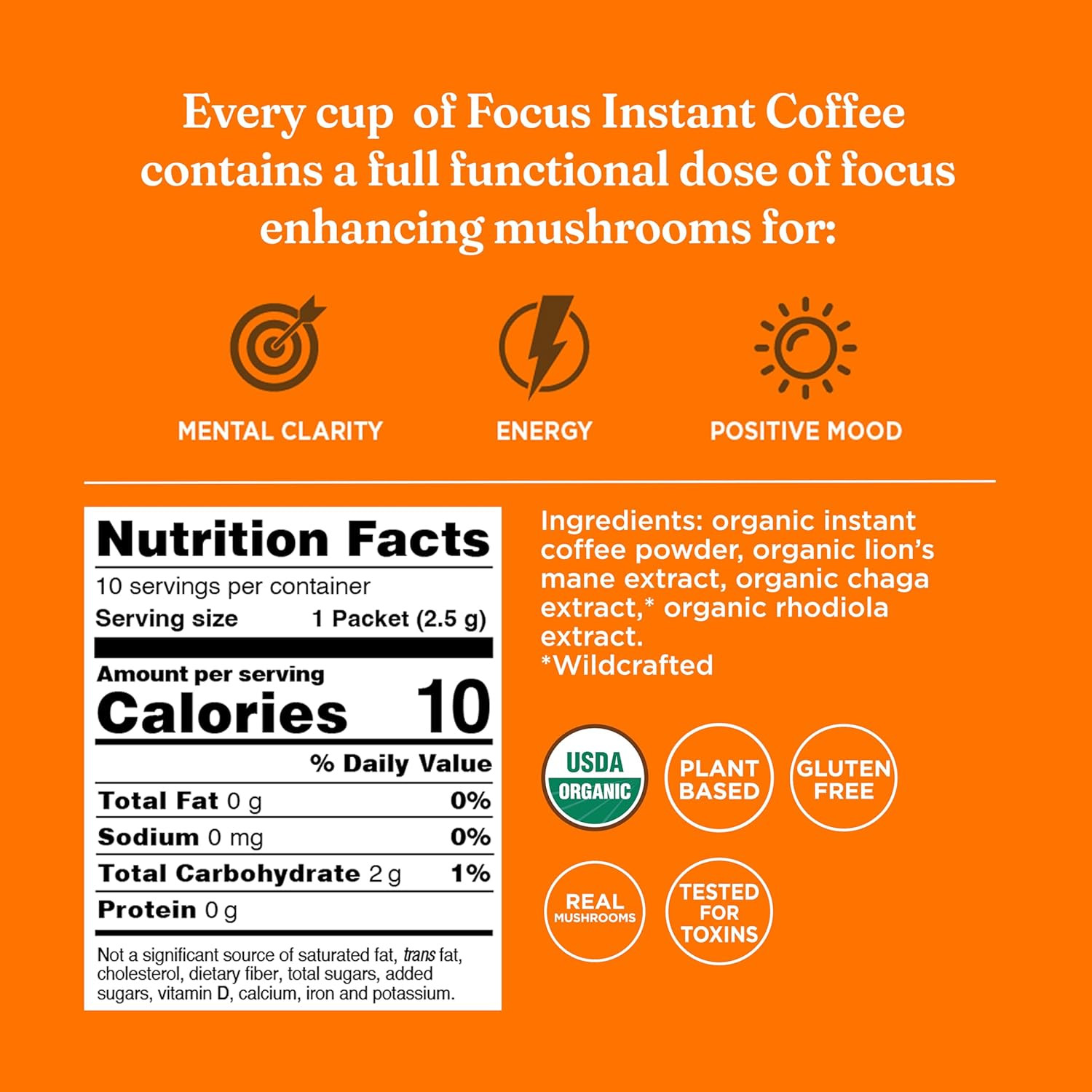 Mushroom Coffee Mix Pack of 2 – Lion’S Mane and Chaga & Cordyceps and Chaga
