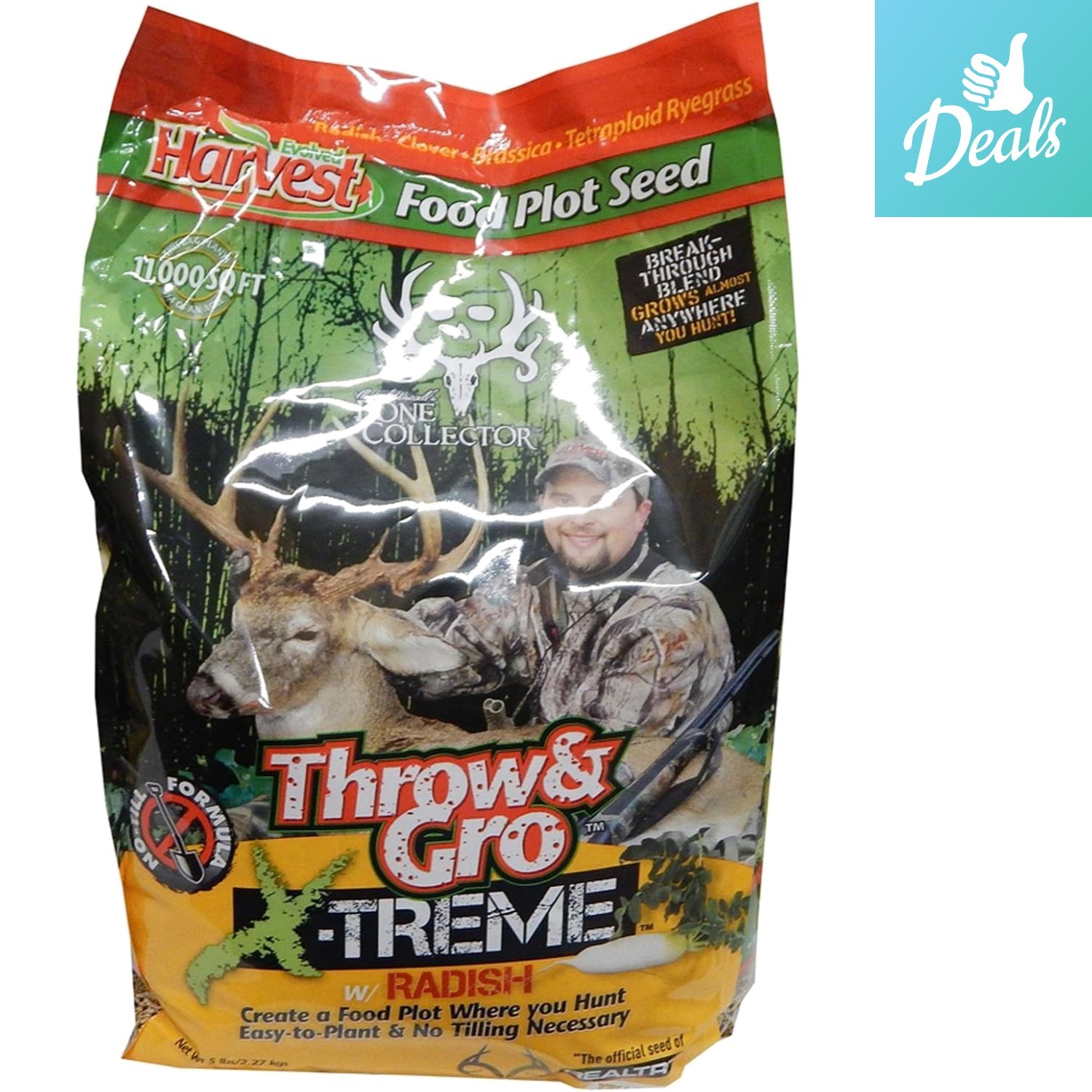 Fast-Growing No-Till Deer Forage Seeds – Evolved Harvest 5 Lbs Radish Blend