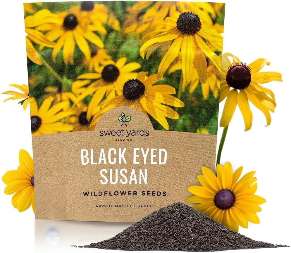 Guaranteed Grow: 1 Ounce of Black Eyed Susan Seeds – Perfect for Any Gardener