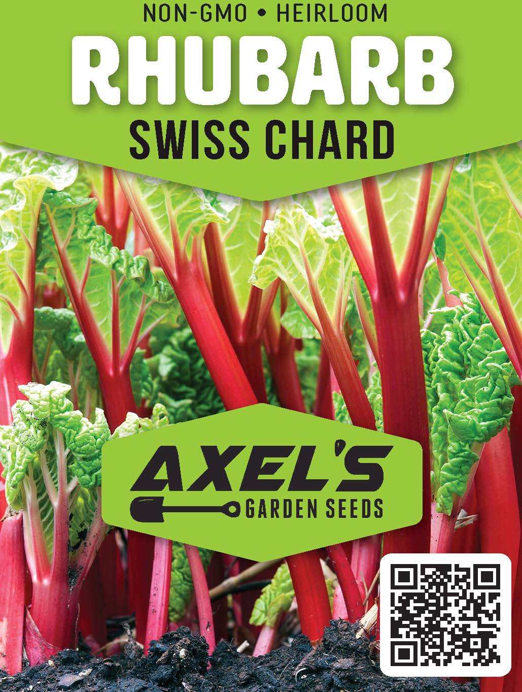 Swiss Chard Rhubarb Seeds | Non-GMO | Heirloom | Fresh Garden Seeds