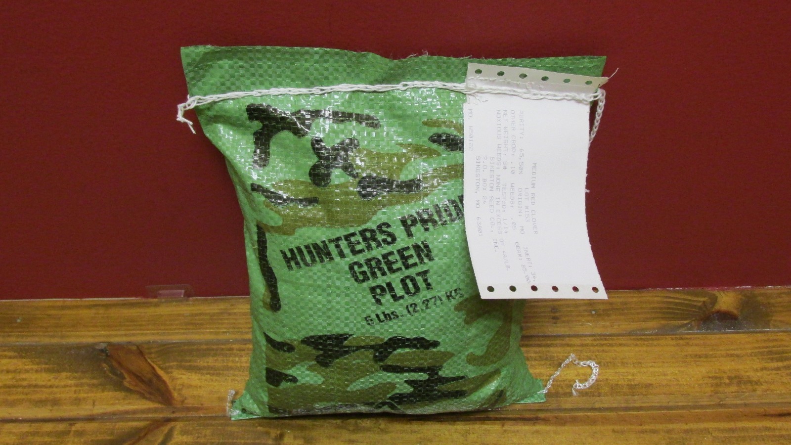 20 LBS RED CLOVER FOOD PLOT SEED FOR DEER, TURKEY, WILDLIFE, COATED SEED