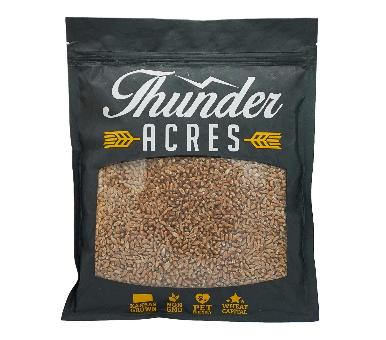 Wheat Seed GlyphosateFree NonGMO Hard Red Winter Wheat Berries 5lbs