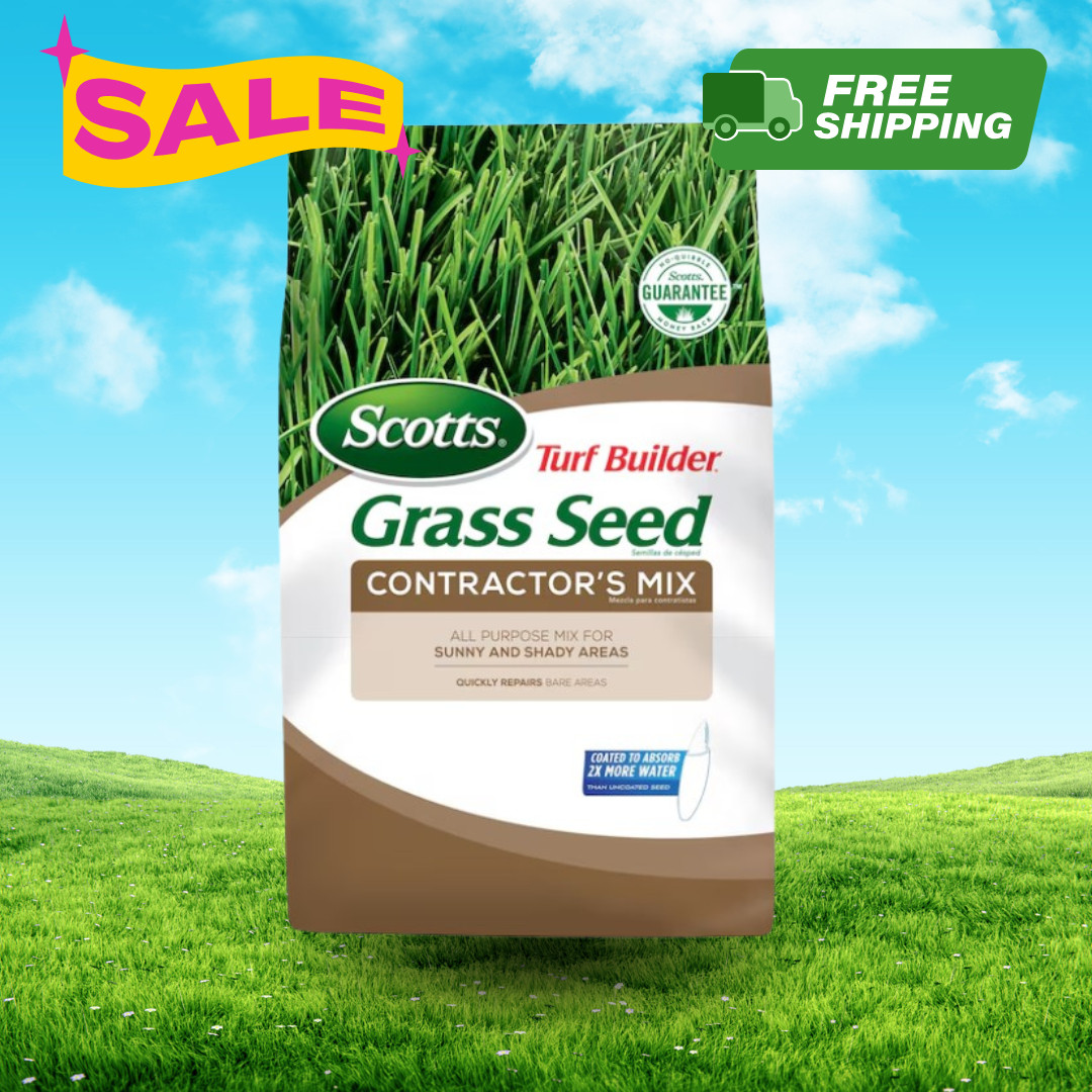 [HOT SALE] Scotts Turf Builder 20 lb Contractor’s Mix Perennial Ryegrass Seed