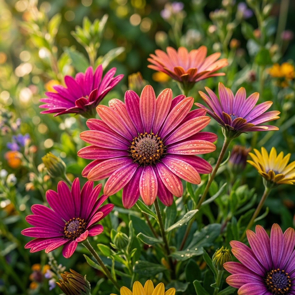 50 South African Marigold Seeds for Planting – Vibrant Osteospermum Mix