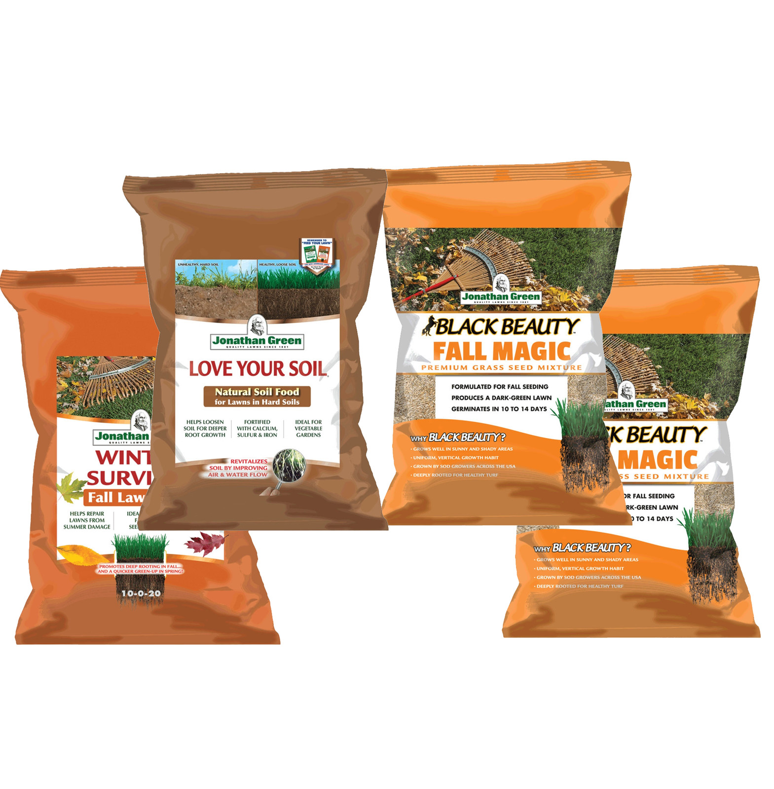 Jonathan Green Fall Lawn Care Bundle – 15,000 sq ft
