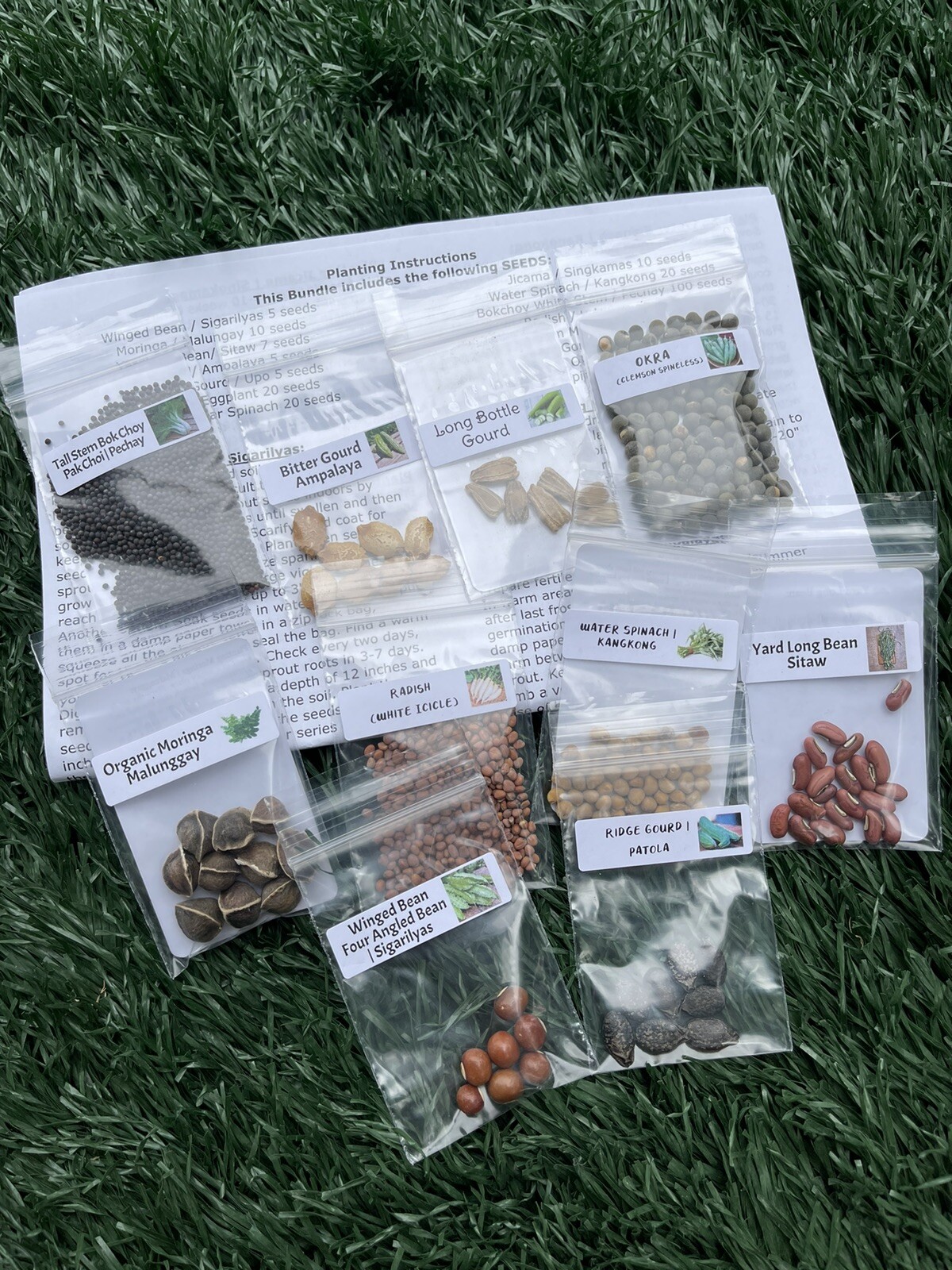 10 Packet of SEEDS + 3 FREE Packet | Asian SEEDS Bundle for Planting