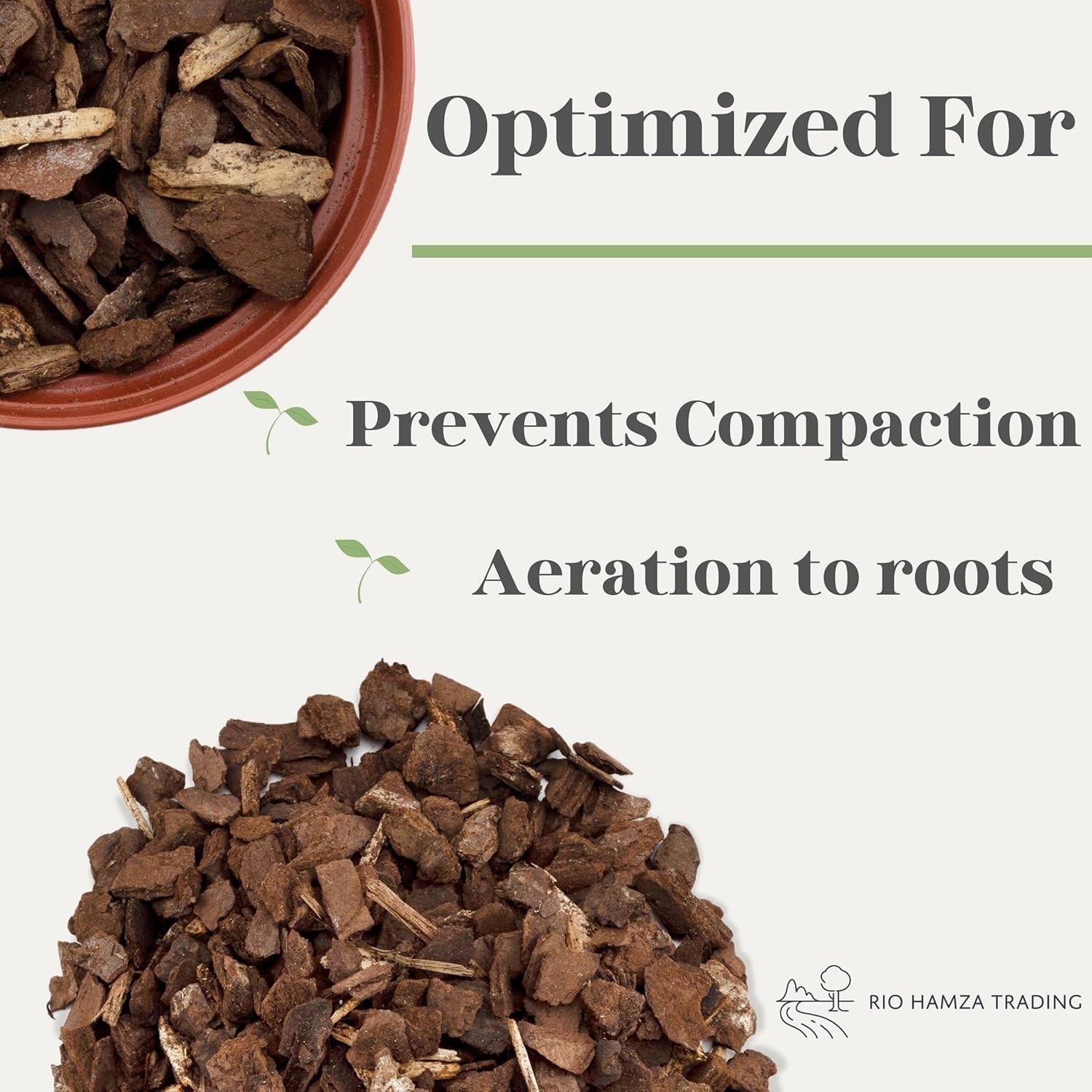 Long-Lasting Organic Orchid Bark – 4 Quarts Ideal for Potting and Repotting