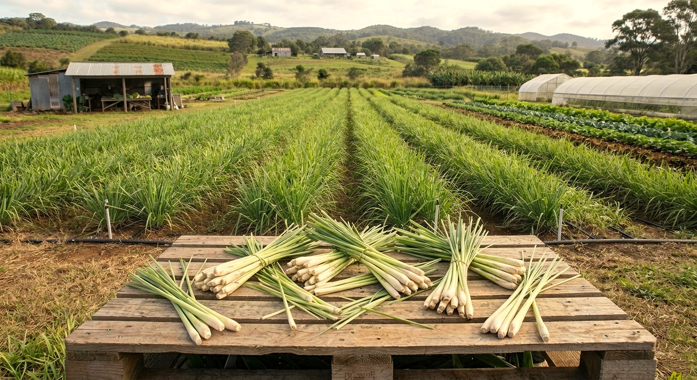 5 Premium Heirloom Lemongrass Culinary & Pest-Repelling Powerhouse