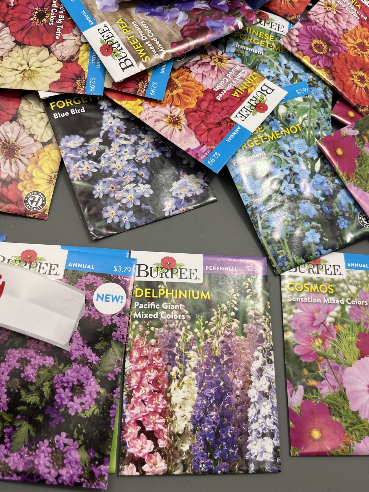 100 Flowers annual perennial Plant Seeds (Assorted Lot ) sell by 11/26 Garden