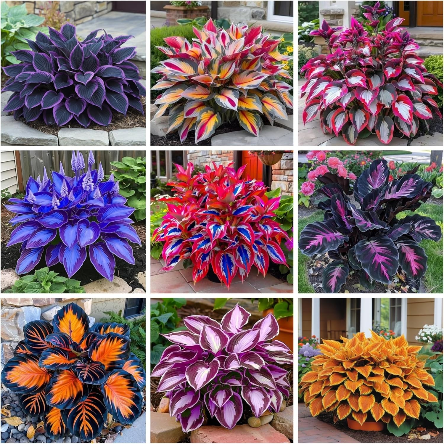 200+ Hosta Seeds for Planting – Perennial Hosta Seeds Outdoor Garden Attract …