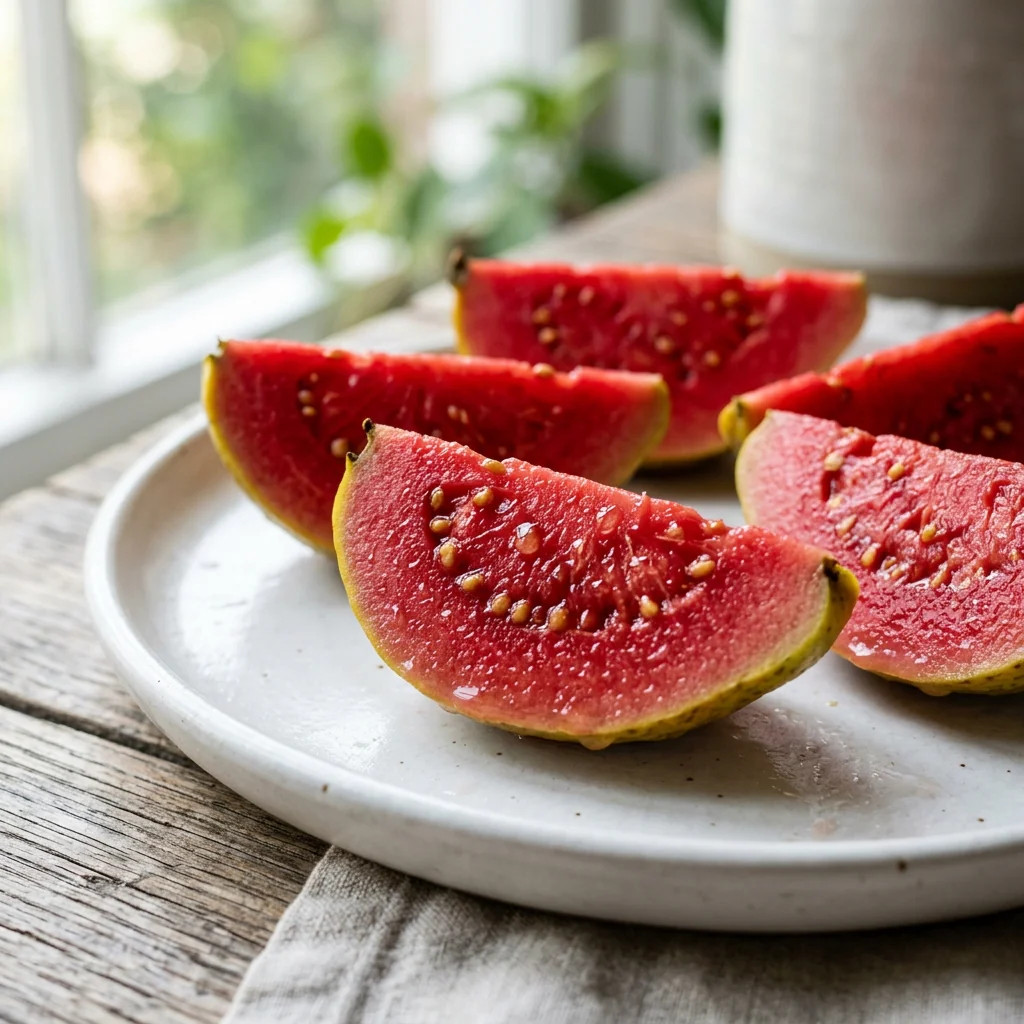 100 Tropical Red Guava Seeds for Planting – Exotic & Delicious Fruit Seeds for