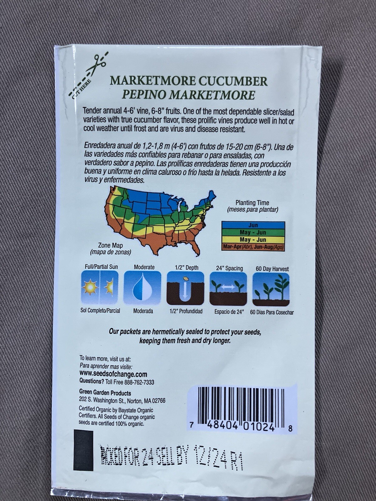 MARKETMORE 76 CUCUMBER SEEDS 50+ Vegetables COOKING culinary