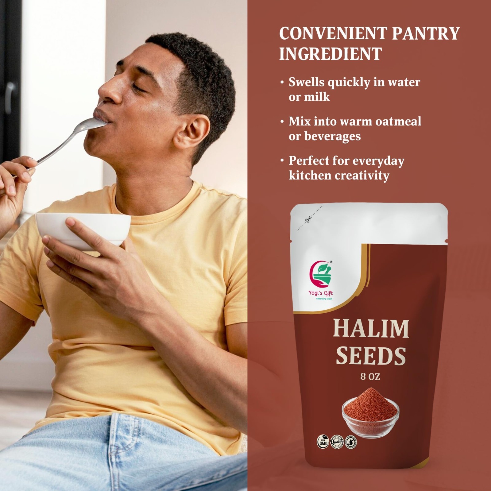 Premium Garden Cress Seeds 8 oz – Nutritious Aliv Seeds for Eating & Drinks
