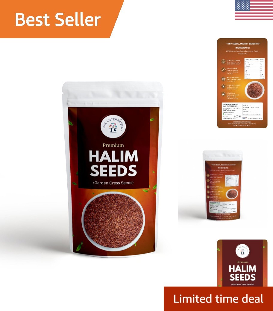 250g Halim Seeds – Gluten-Free Garden Cress for Healthy Eating & Cooking