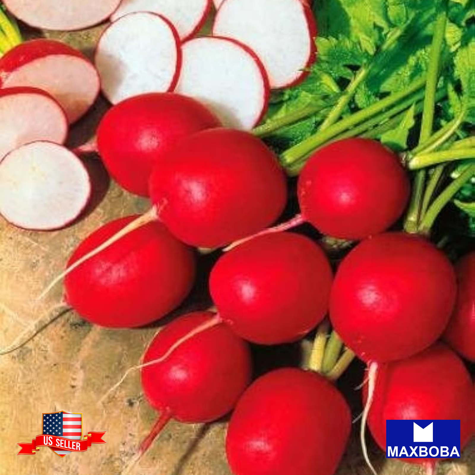 Radish Seeds Cherry Belle (Organic) Non-GMO Heirloom