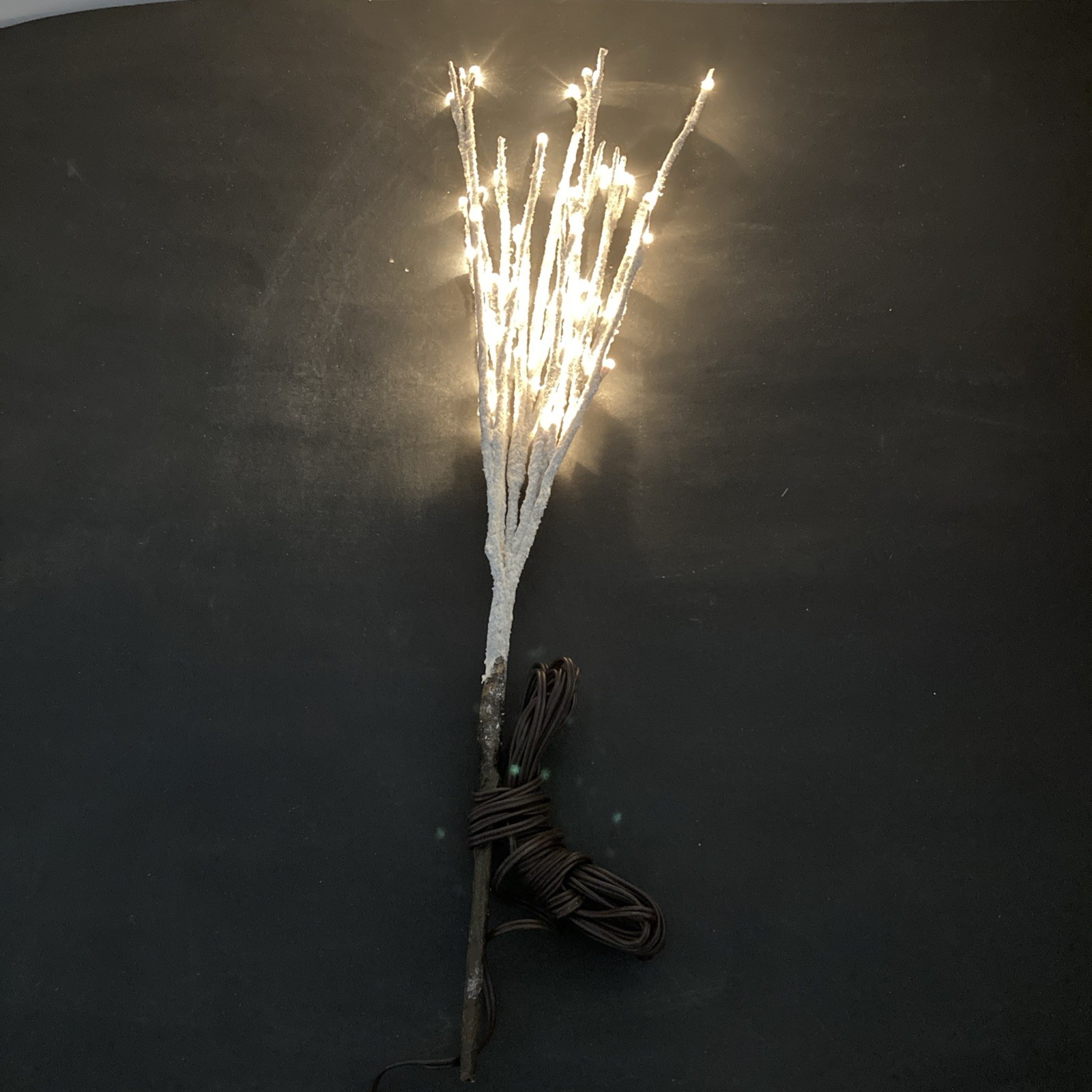 Illuminated floral – 20” Willow Branch – Illuminated Snow Willow