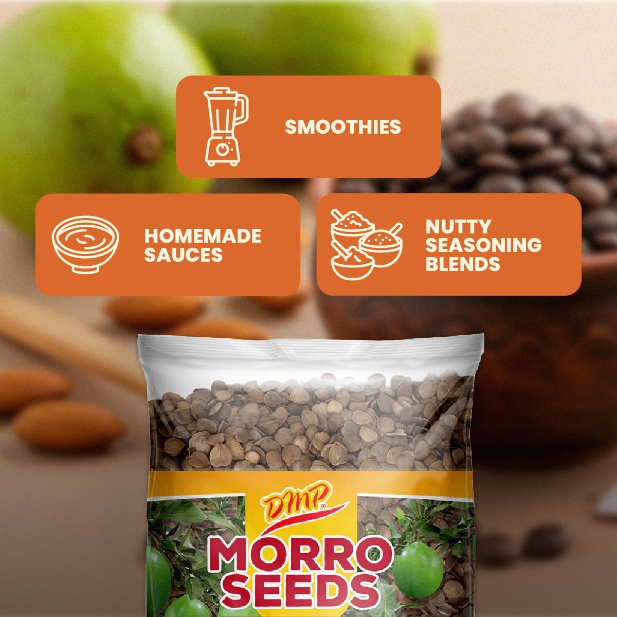 De Mi Pais Morro Seeds – Semillas de for Horchata 12 Oz ( Pack of 1)