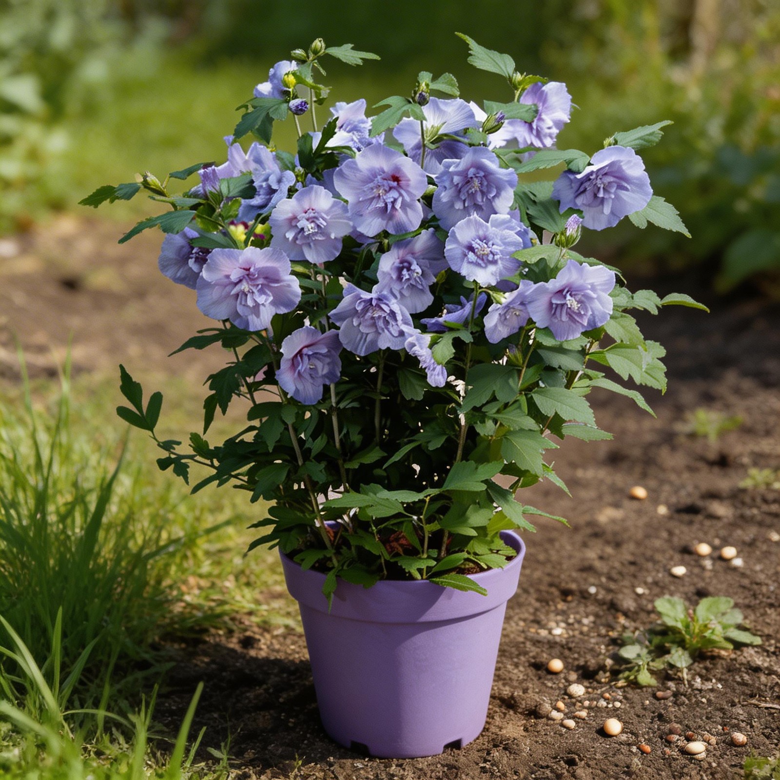 Hibiscus Syriacus Seeds 100pcs | Hardy Ornamental Flower Seeds for Home Garden