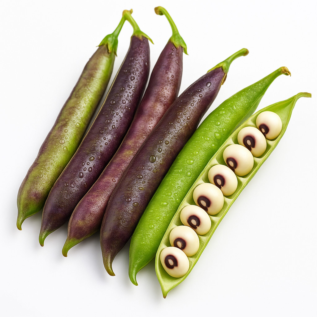 40+ PURPLE HULL PINKEYE COWPEA SEEDS | HEAT-LOVING • NON-GMO | FREE SHIPPING 🌱