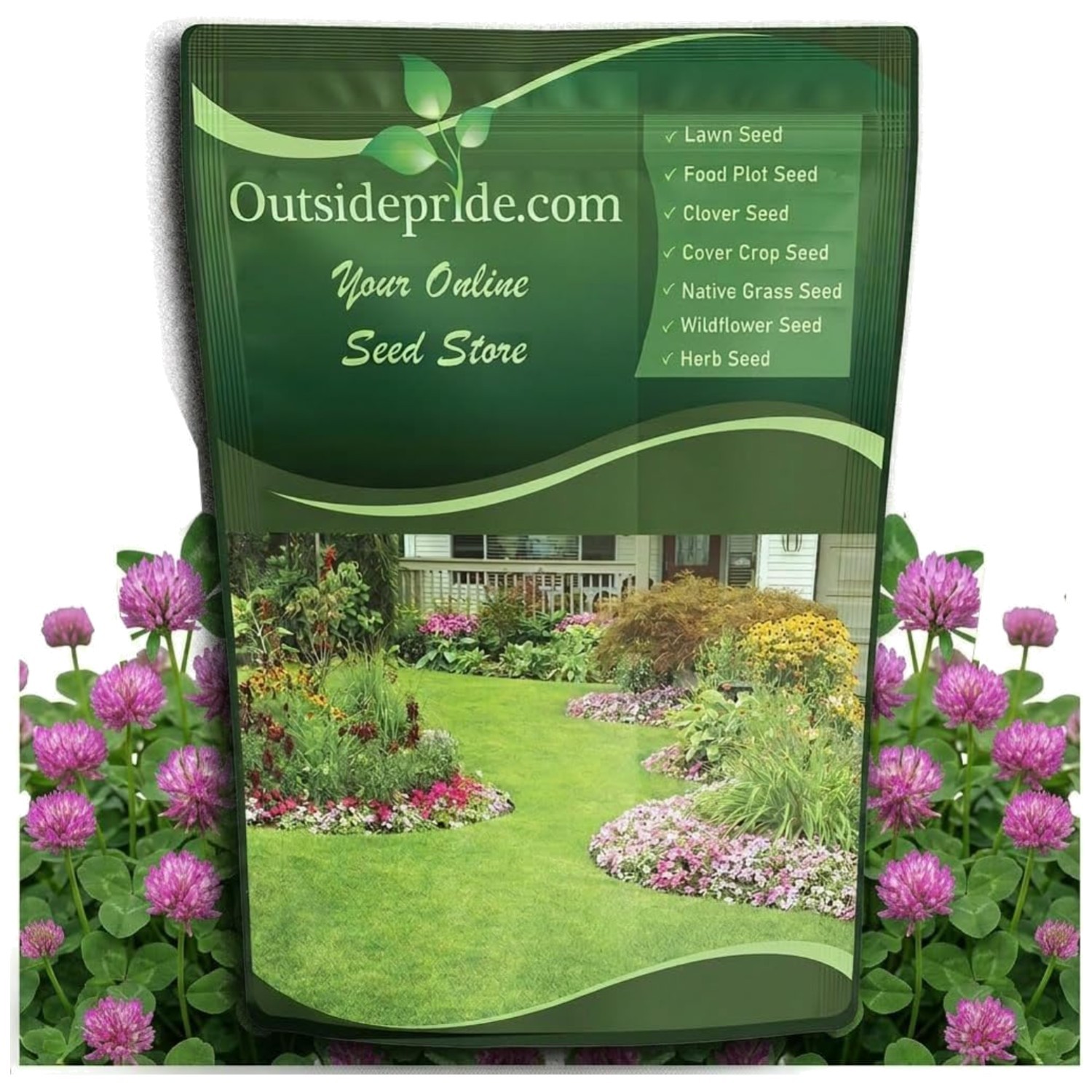 Self-Seeding Red Clover Seeds – 10 lbs. for Lawns & Pastures