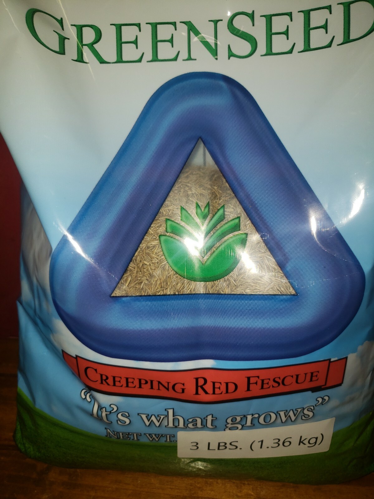 3lbs CREEPING RED FESCUE Grass Seed For Shady Lawns Fine Blade Beautiful Grass