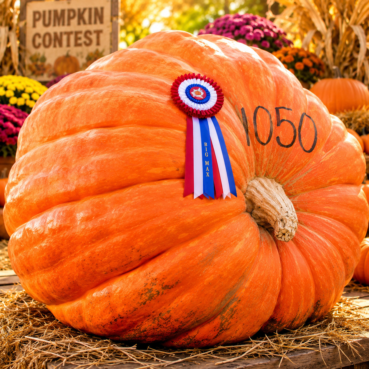 15 BIG MAX PUMPKIN SEEDS | GIANT HEIRLOOM | PRIZE-WINNING | NON-GMO 🎃 GARDENS