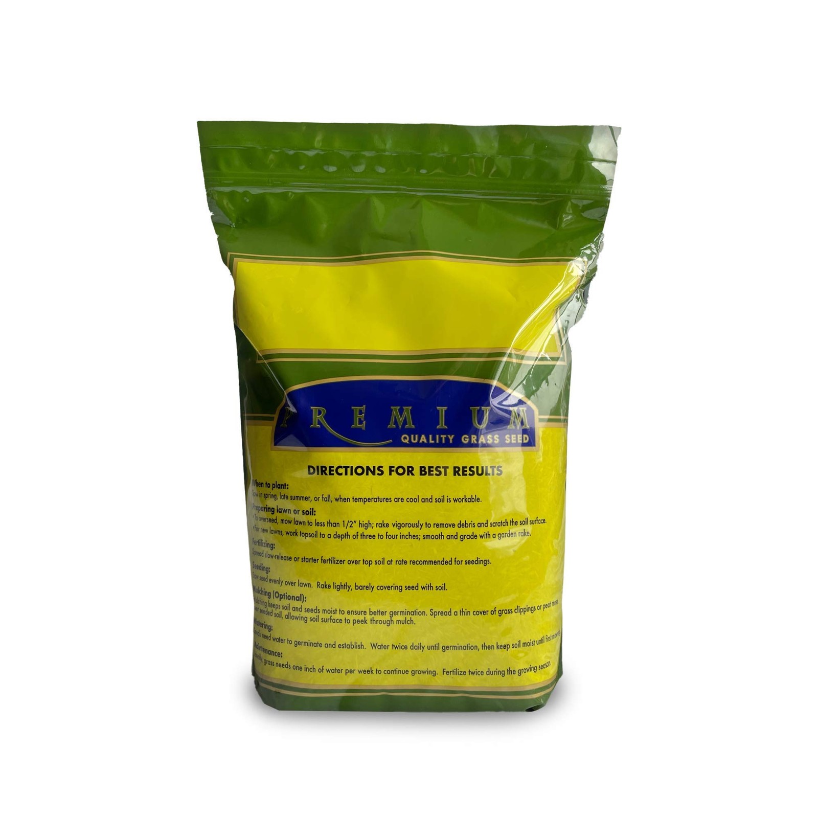 Eco Seed Low Grow Fescue Grass Mixture, 5 lb Bag for Healthy Lawns