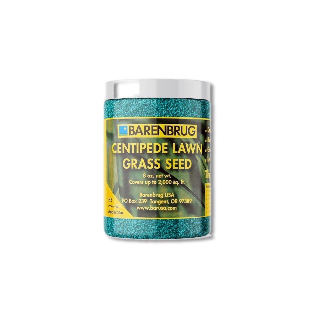 BARENBRUG Centipede Grass Seed Partial Shade/Sun 8 oz 7105943