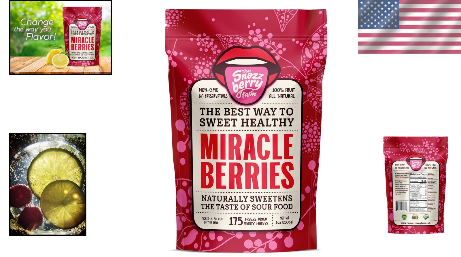 Taste Transformation Berry Halves | Natural Sweetener