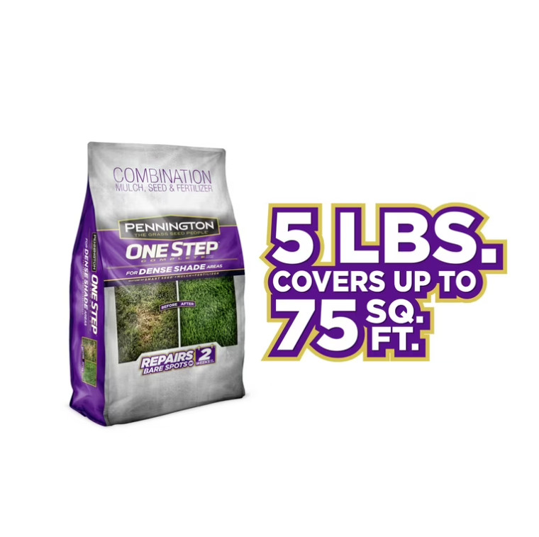 PENNINGTON GRASS SEED Dense Shade Patch & Repair Mix, Partial to Full Shade