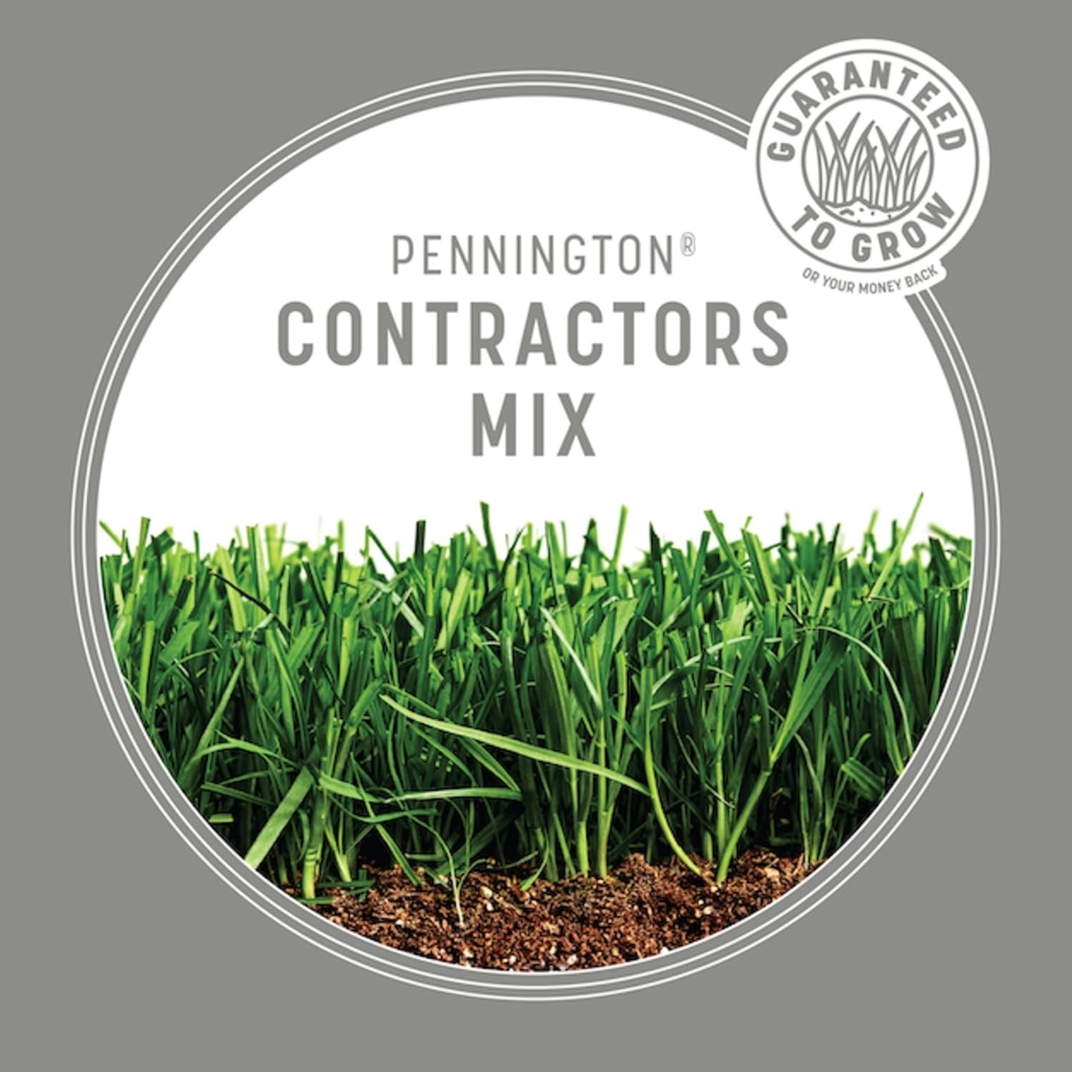 All-Purpose 40 lb Contractors Grass Seed Mix for Northern Sun-Soaked Lawns