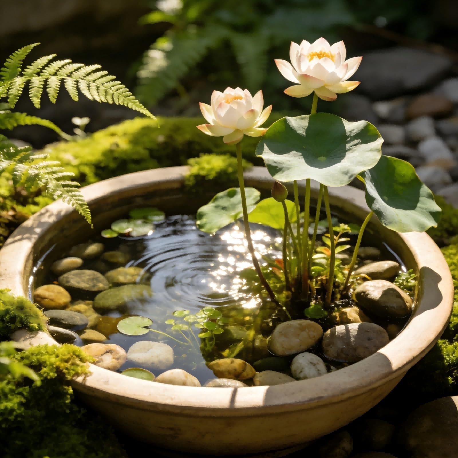 Bowl Lotus Seeds (Nelumbo nucifera), Dwarf Patio Pond Variety, Pack of 30…