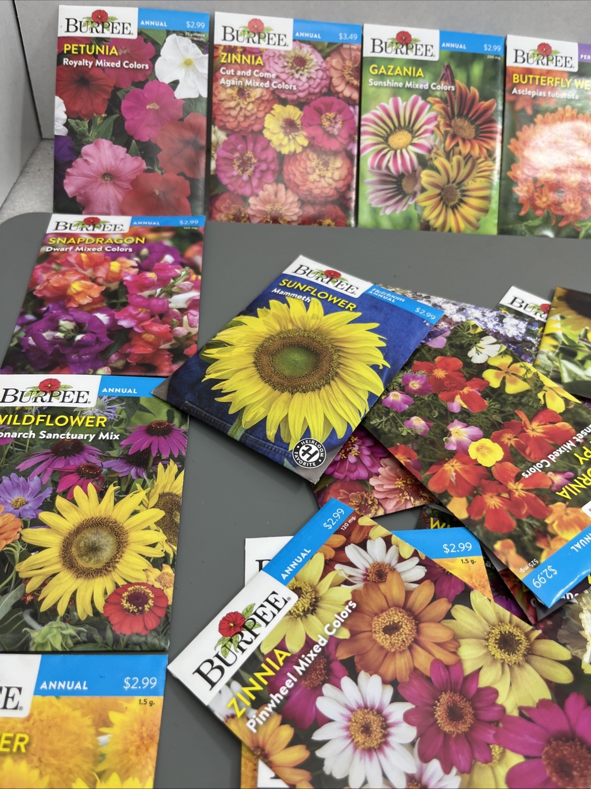 Flowers annual perennial Plant Seeds (Assorted Lot of 100) sell by 11/26 Garden