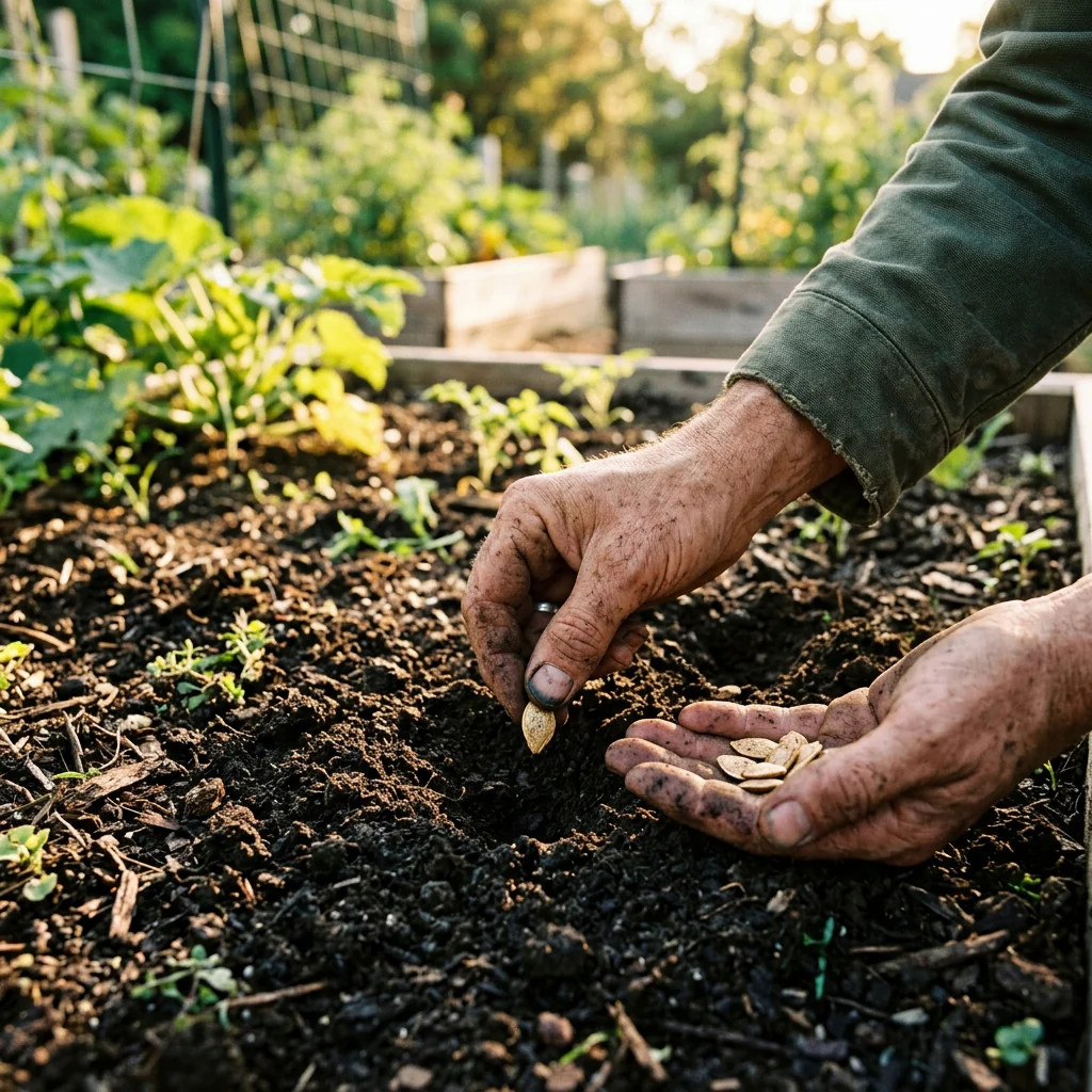 30 Dark Green Zucchini Seeds for Planting – Sweet, Crisp & High Yielding Summer