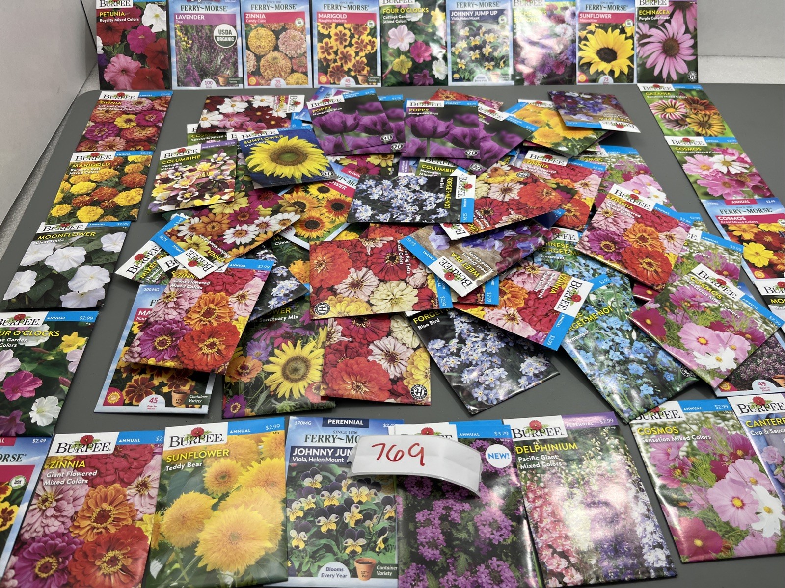 100 Flowers annual perennial Plant Seeds (Assorted Lot ) sell by 11/26 Garden