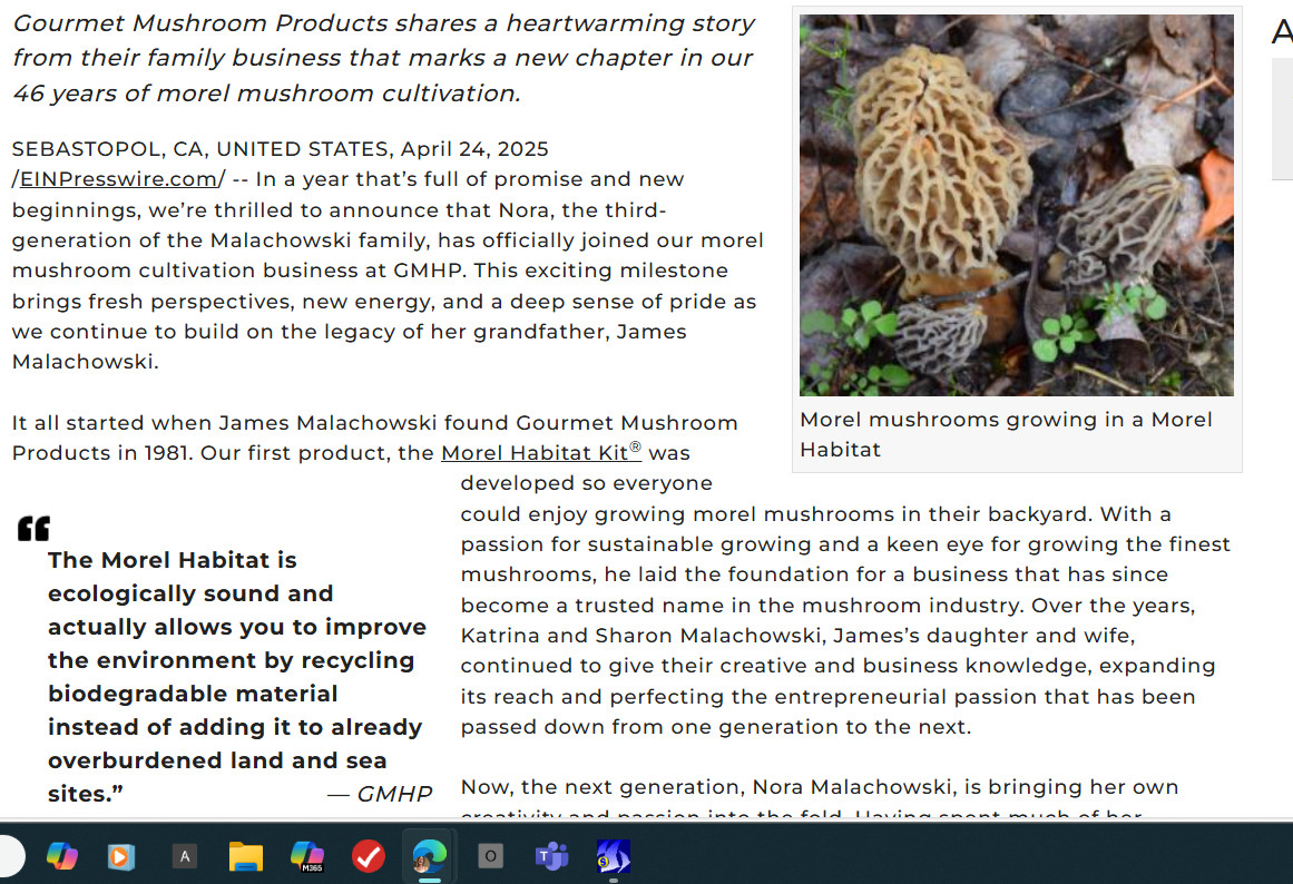 Morel Habitat Kit ® : Backyard Morel Mushroom Grow Kit – S MHK
