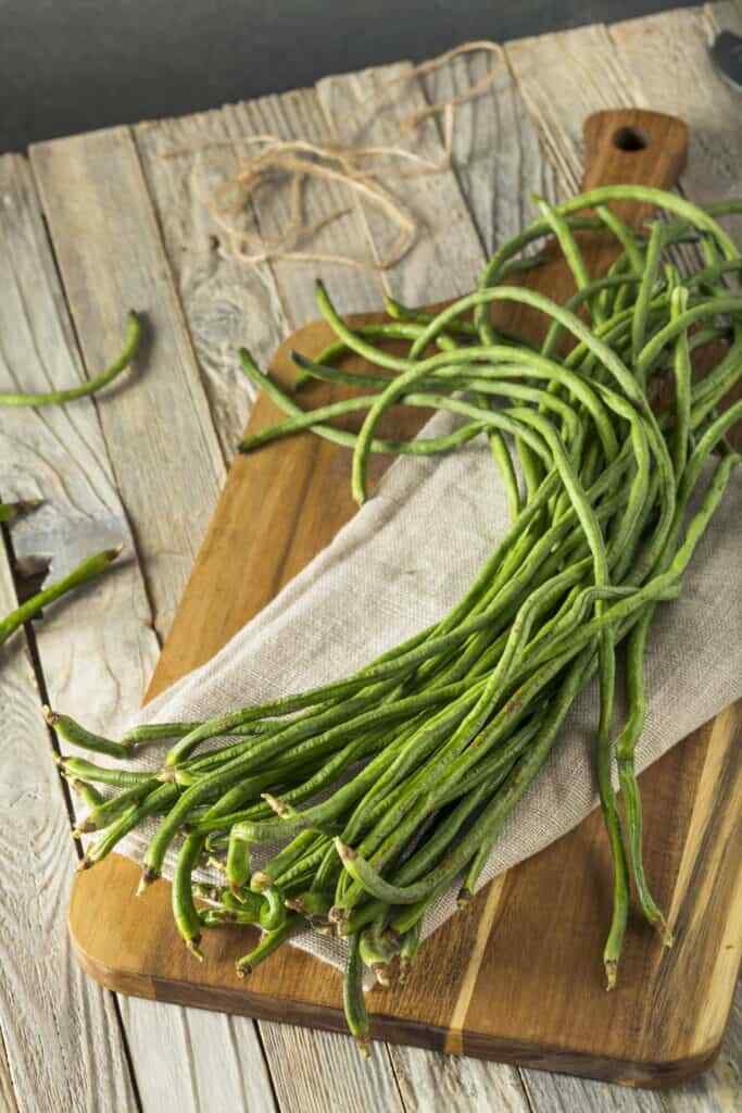 White Yard Long Bean Seeds |USA Chinese Green Beans Cowpea Fresh Asian Seed 2024